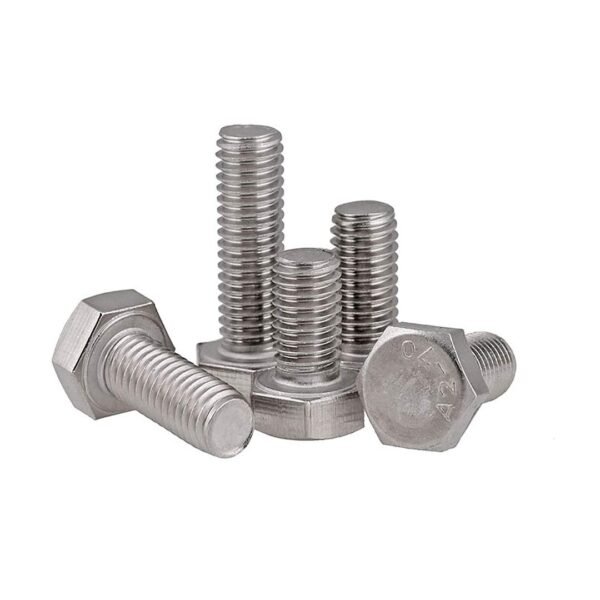 Hex Bolt (Stainless Steel) M10x25mm (10 Pcs) - Image 2